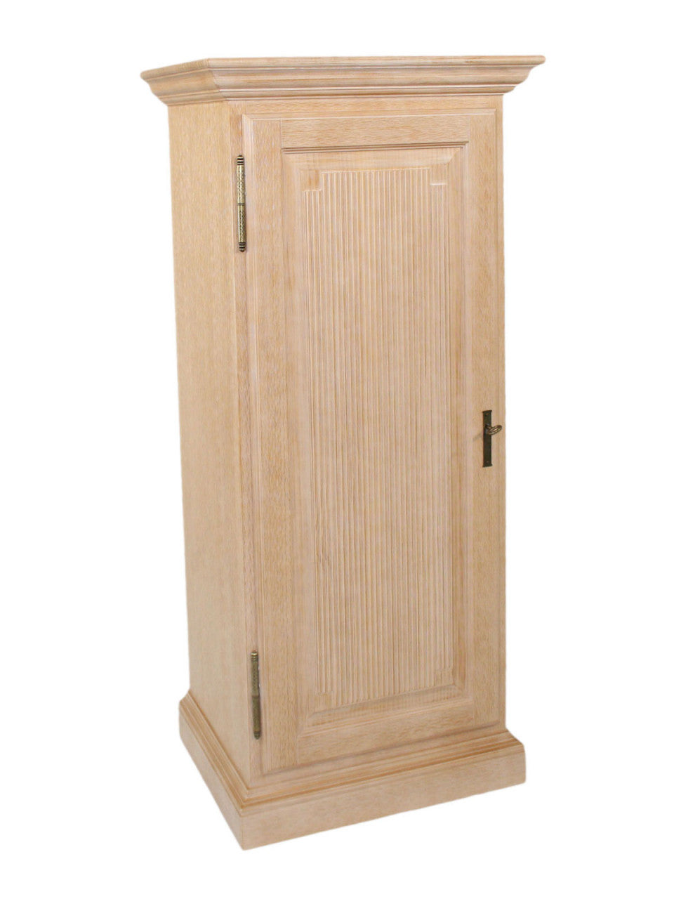 Highboard Hochanrichte 1-türig Duett Pinie massiv Pinie karamell