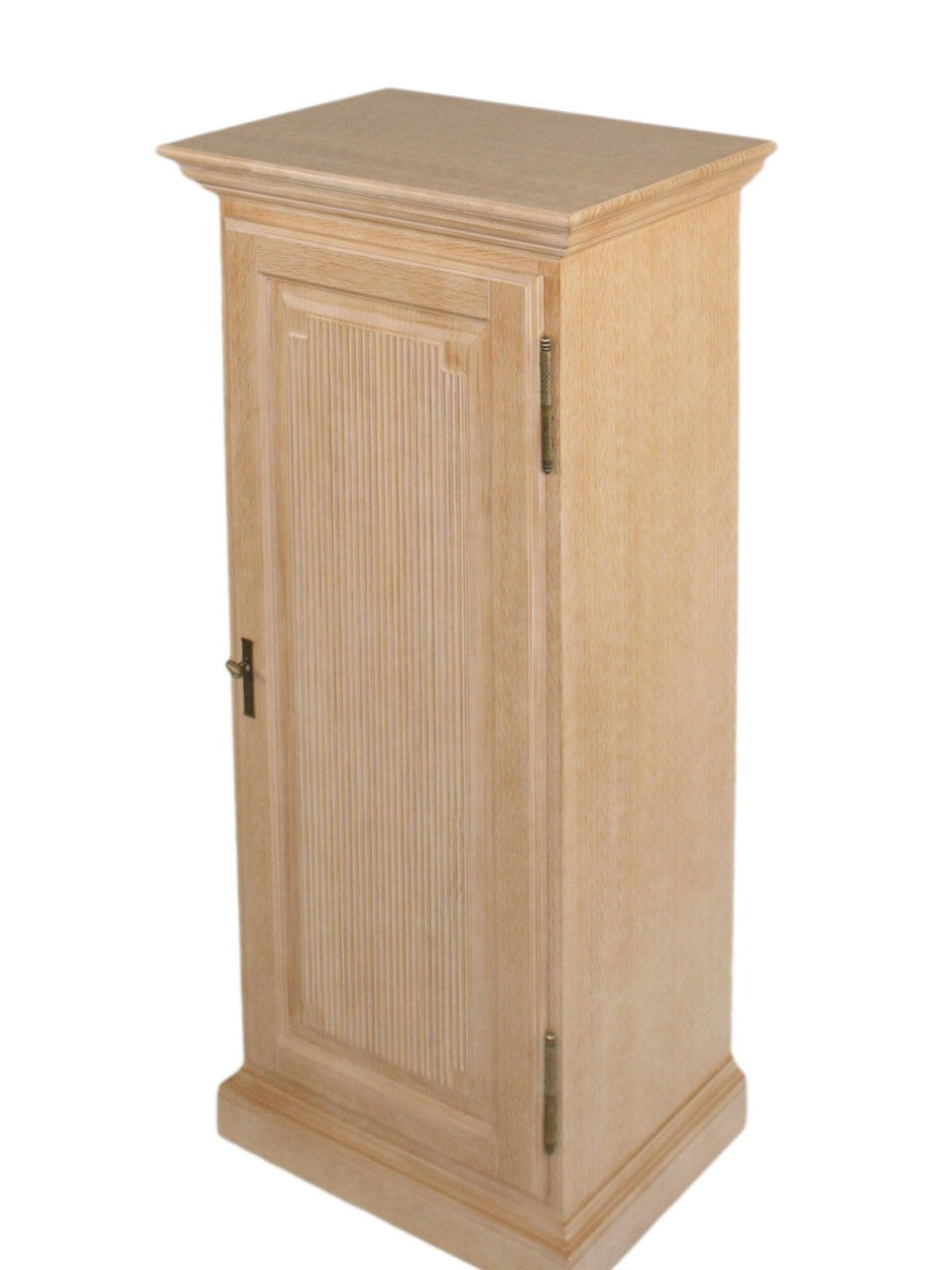 Highboard Hochanrichte 1-türig Duett Pinie massiv Pinie karamell