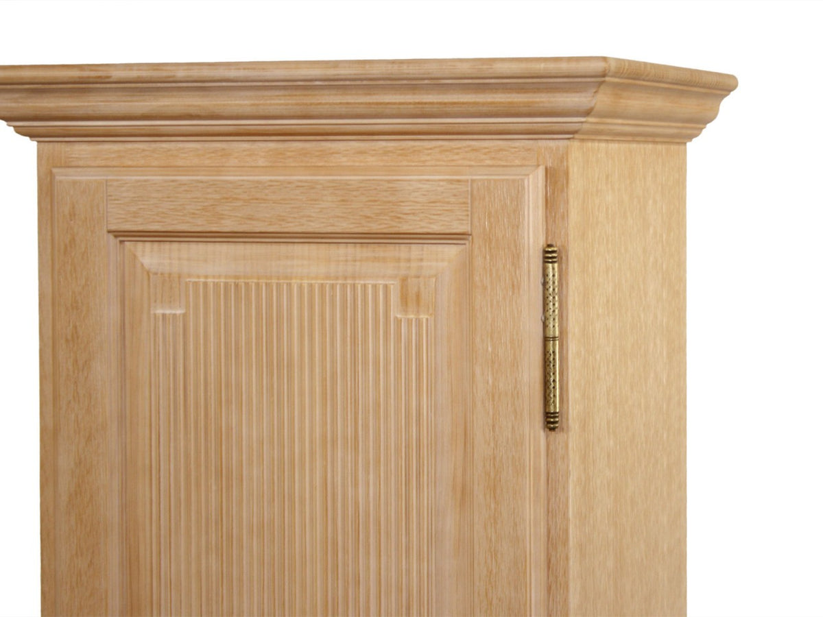 Highboard Hochanrichte 1-türig Duett Pinie massiv Pinie karamell