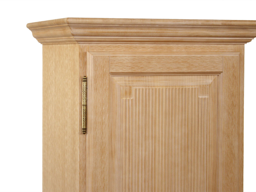 Highboard Hochanrichte 1-türig Duett Pinie massiv Pinie karamell
