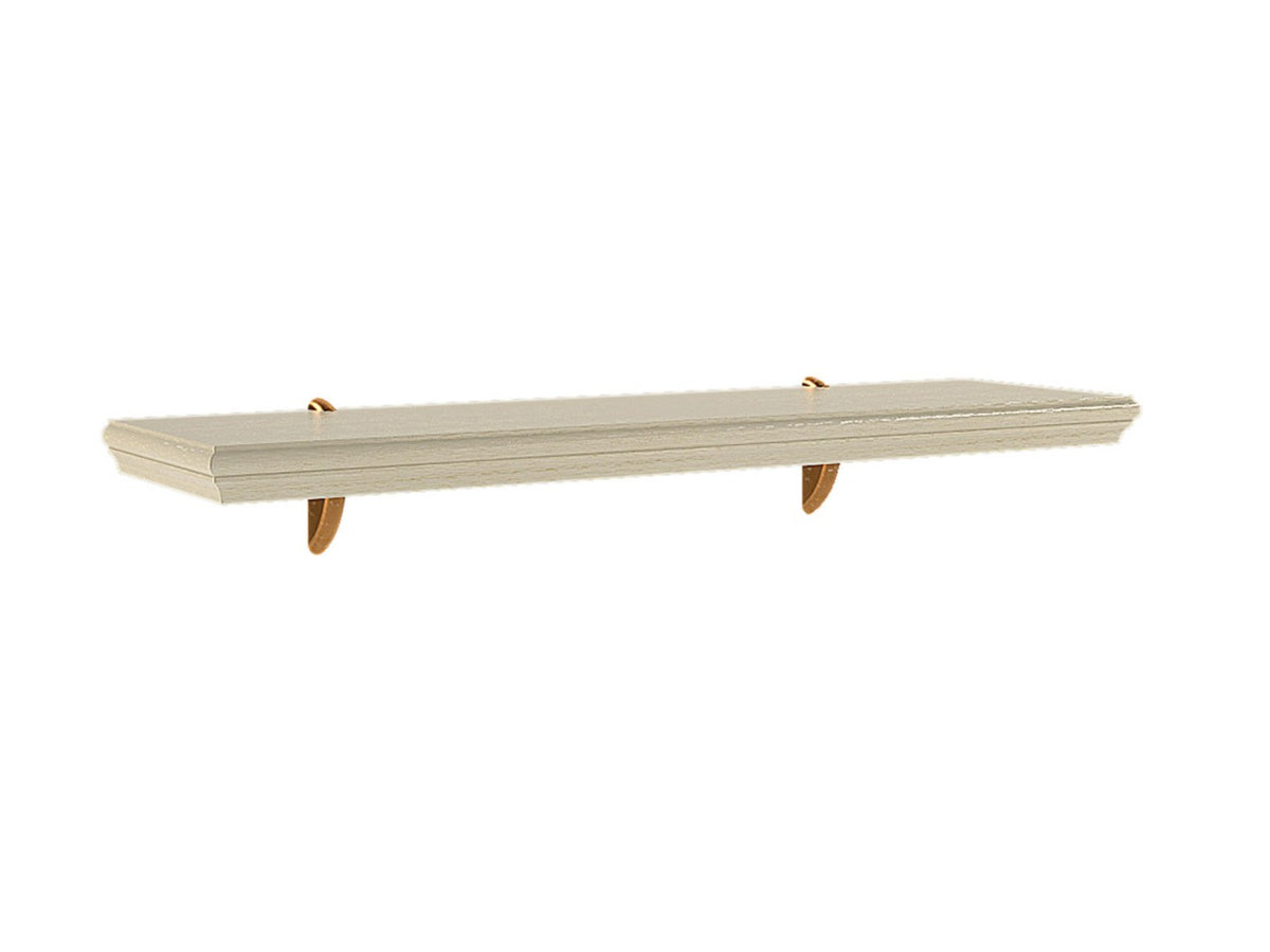 Wandbord mit Profilkante Duett B 100/140 cm incl. Steckbeschläge Pinie massiv Pinie lipizano