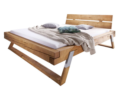 Balkenbett Casaletto Massivholz 140/160/180/200 x 200 cm Pinie Nordica