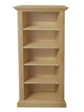 Bücherregal Casapino – Massivholz Pinie, 96×215×35 cm, 5 Fächer
