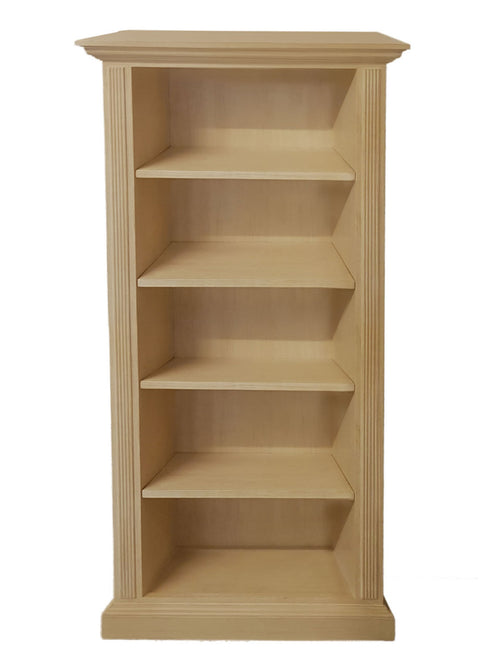 Bücherregal Casapino – Massivholz Pinie, 96×215×35 cm, 5 Fächer