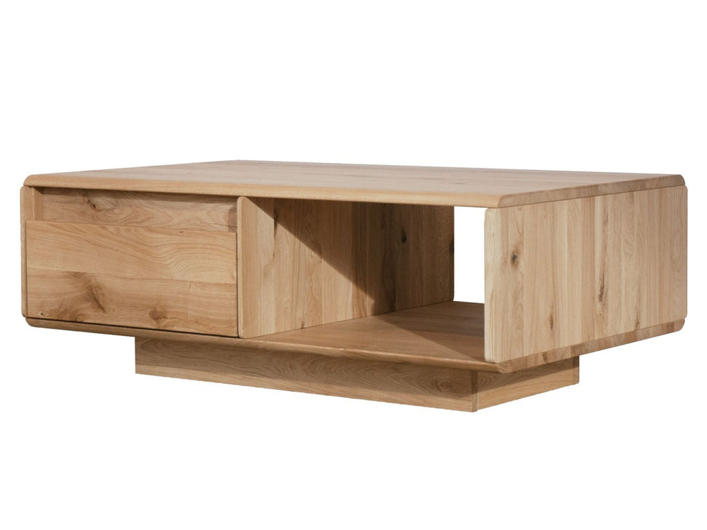Couchtisch Massivholz B 110 x 70 cm Bergeiche Wildeiche massiv