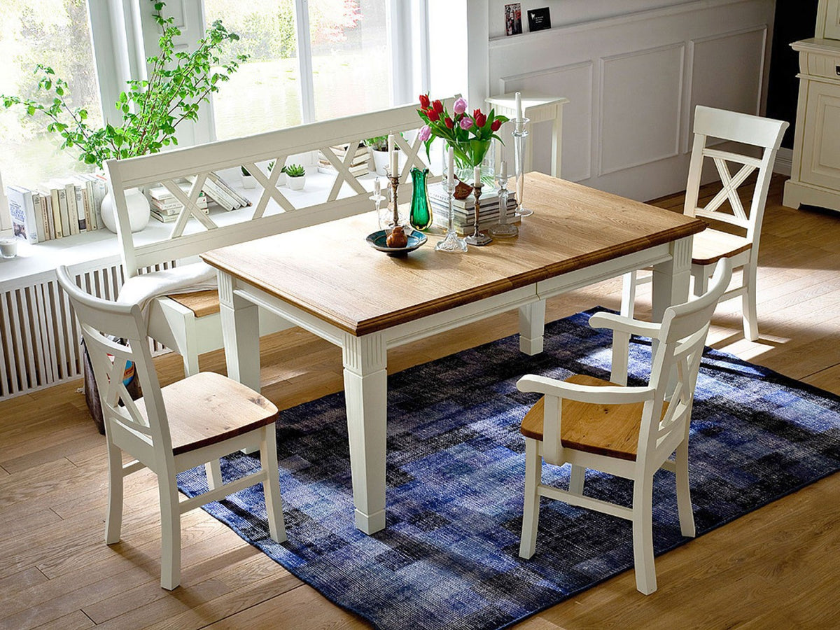 Esstisch Küchen-Tisch Padua rechteckig 140/160/180 x 95 cm massiv