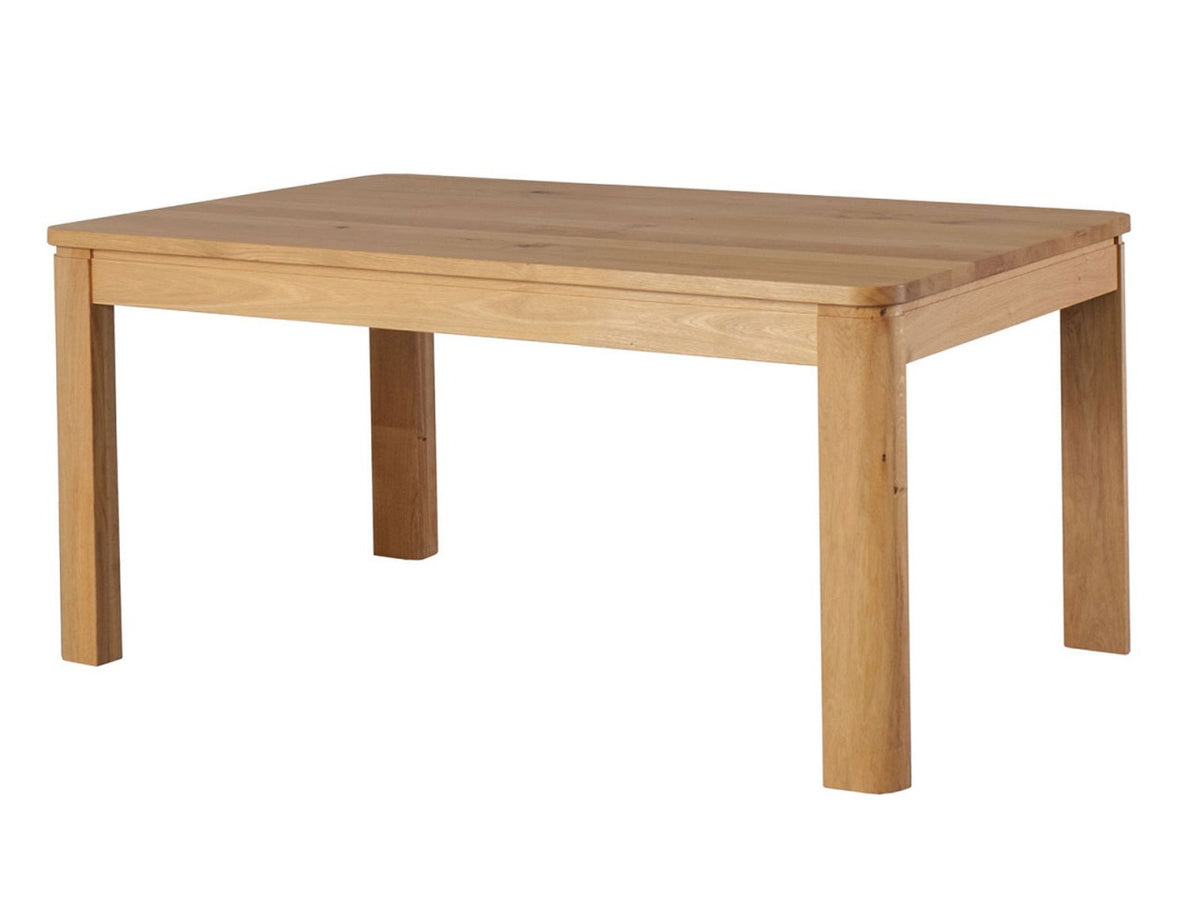Esstisch Massivholz 180/200/220 x 100 cm Küchen-Tisch Bergeiche Wildeiche massiv 180 x 100 cm