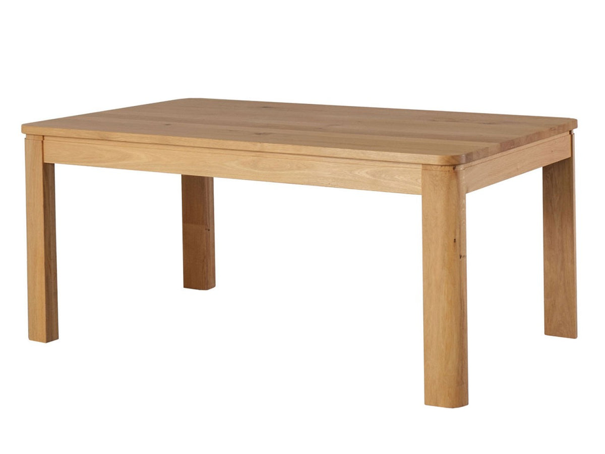 Esstisch Massivholz 180/200/220 x 100 cm Küchen-Tisch Bergeiche Wildeiche massiv 200 x 100 cm