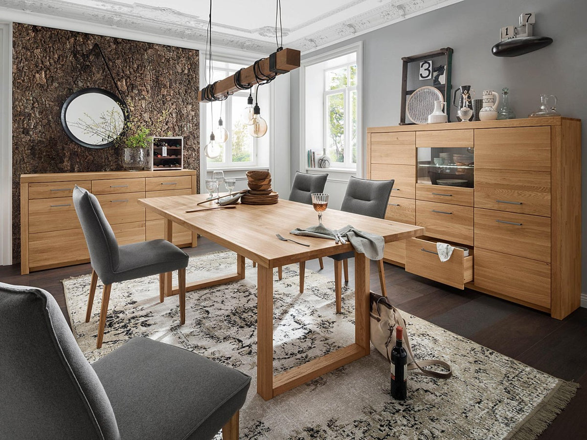 Sideboard Anrichte Massivholz B170 H92 cm Faro Wildeiche massiv