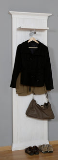 Garderobe Wandgarderobe Vienna 61 cm breit, Pinie massiv