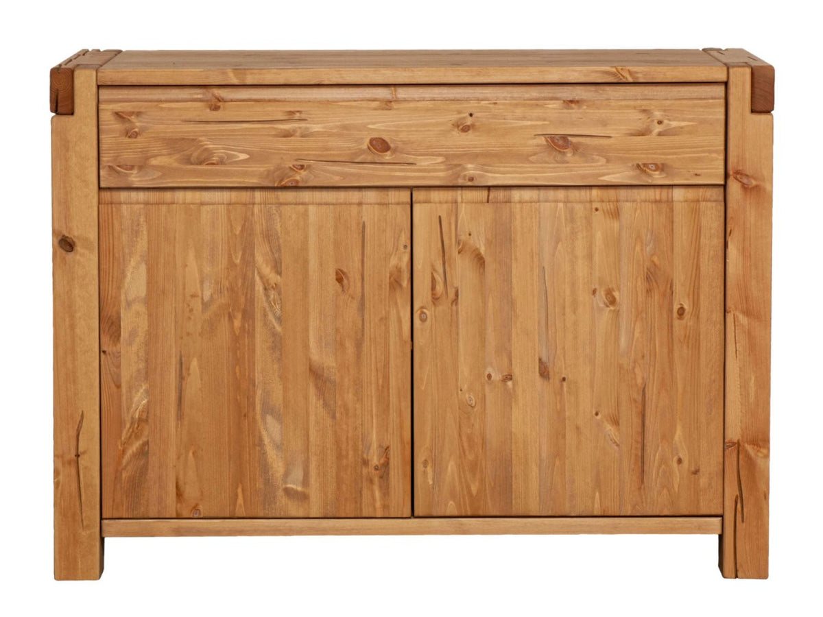 Kommode Sideboard 122 x 88 x 44 cm Anrichte Casaletta Pinie Nordica massiv natur