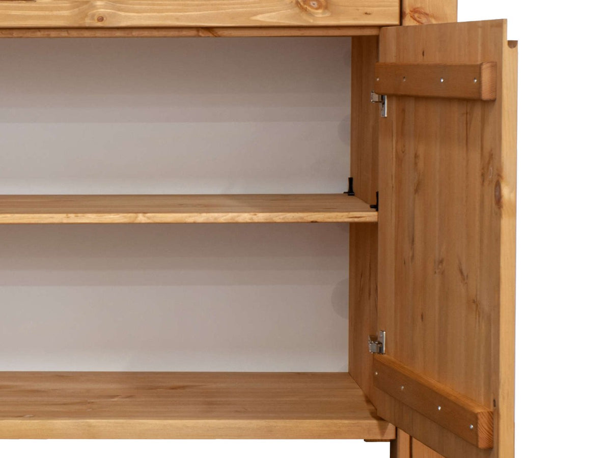 Kommode Sideboard 122 x 88 x 44 cm Anrichte Casaletta Pinie Nordica massiv natur