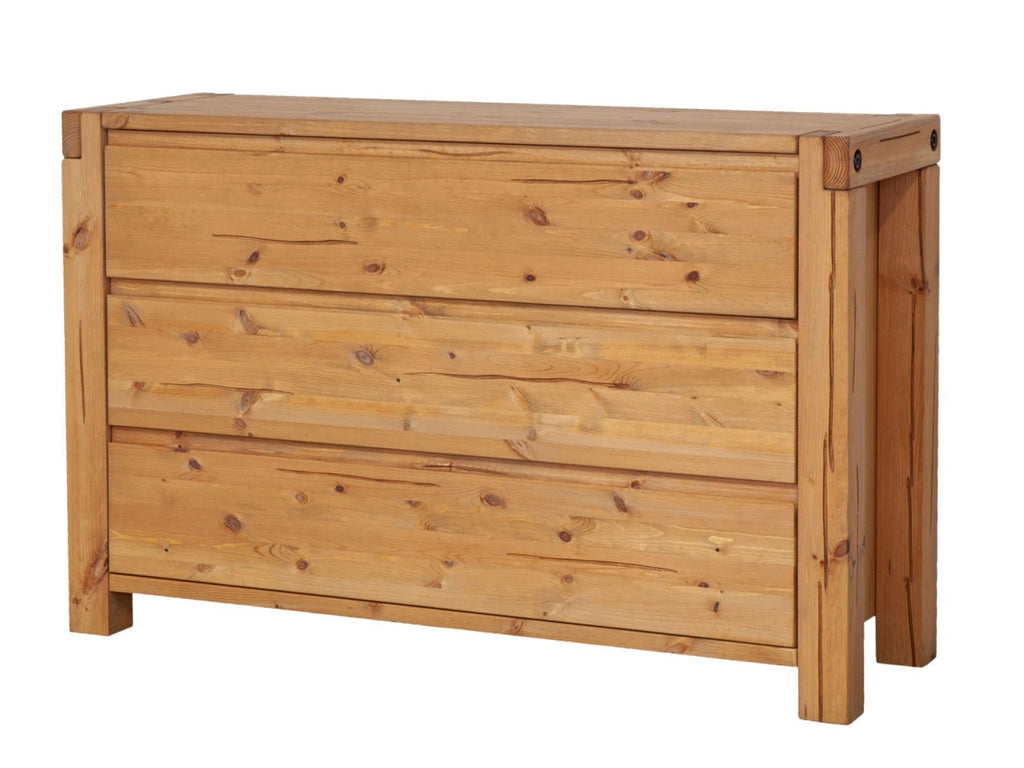 Kommode Sideboard 138 x 88 x 44 cm Schubladen Anrichte Casaletta Pinie Nordica massiv natur