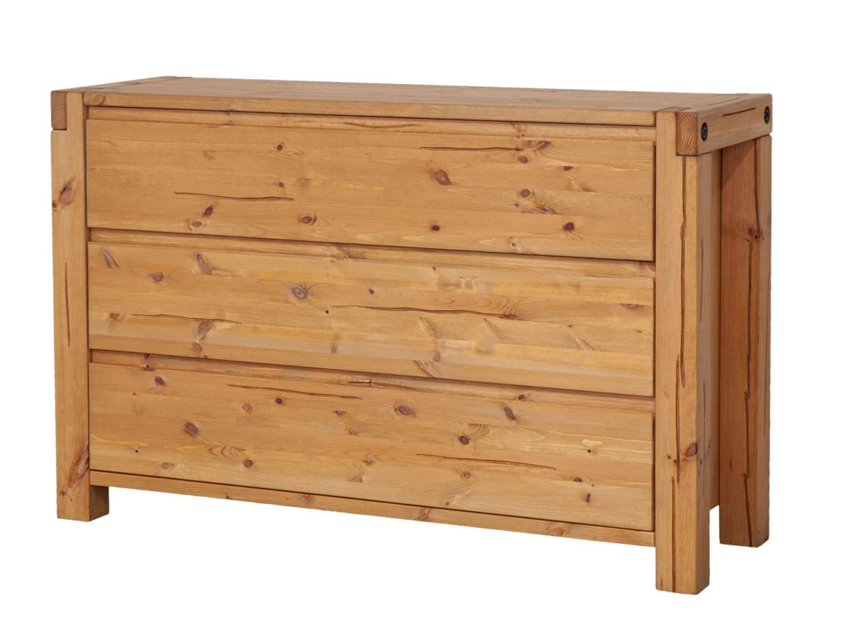Kommode Sideboard 138 x 88 x 44 cm Schubladen Anrichte Casaletta Pinie Nordica massiv natur