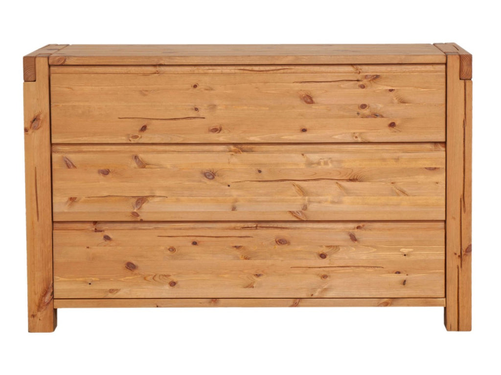 Kommode Sideboard 138 x 88 x 44 cm Schubladen Anrichte Casaletta Pinie Nordica massiv natur