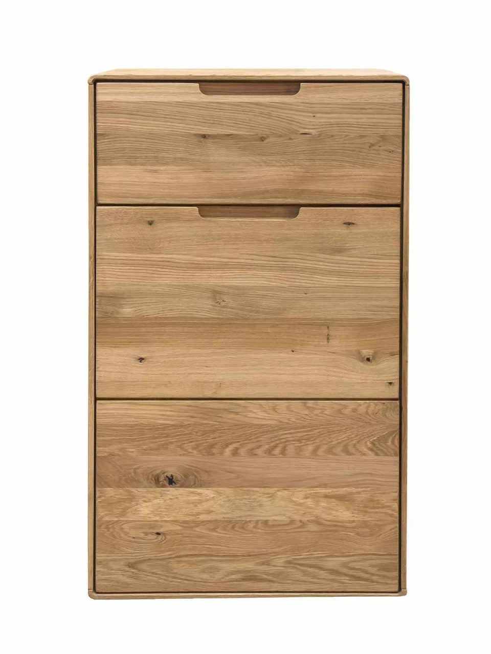 Sideboard Kommode 51x91x40cm Anrichte Fano Massivholz Wildeiche natur