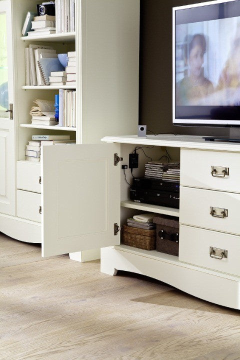 TV-Lowboard Padua – Massivholz Pinie Nordica, 153×68,5×43 cm