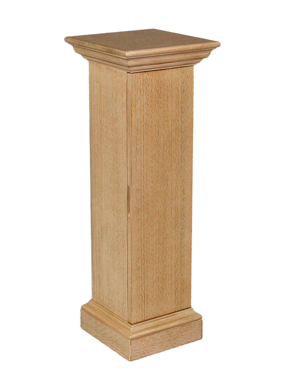 Säulenschrank Blumensäule Grande Höhe 89 cm, Pinie massiv Pinie karamell
