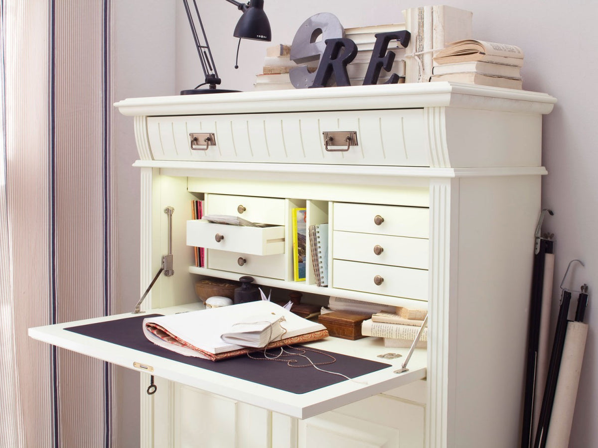 Sekretär Büro Schrank Padua 2-türig 1 Schublade 1 Klappe