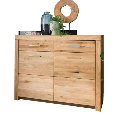 Anrichte Sideboard Massivholz B118 H92 cm Faro Wildeiche massiv