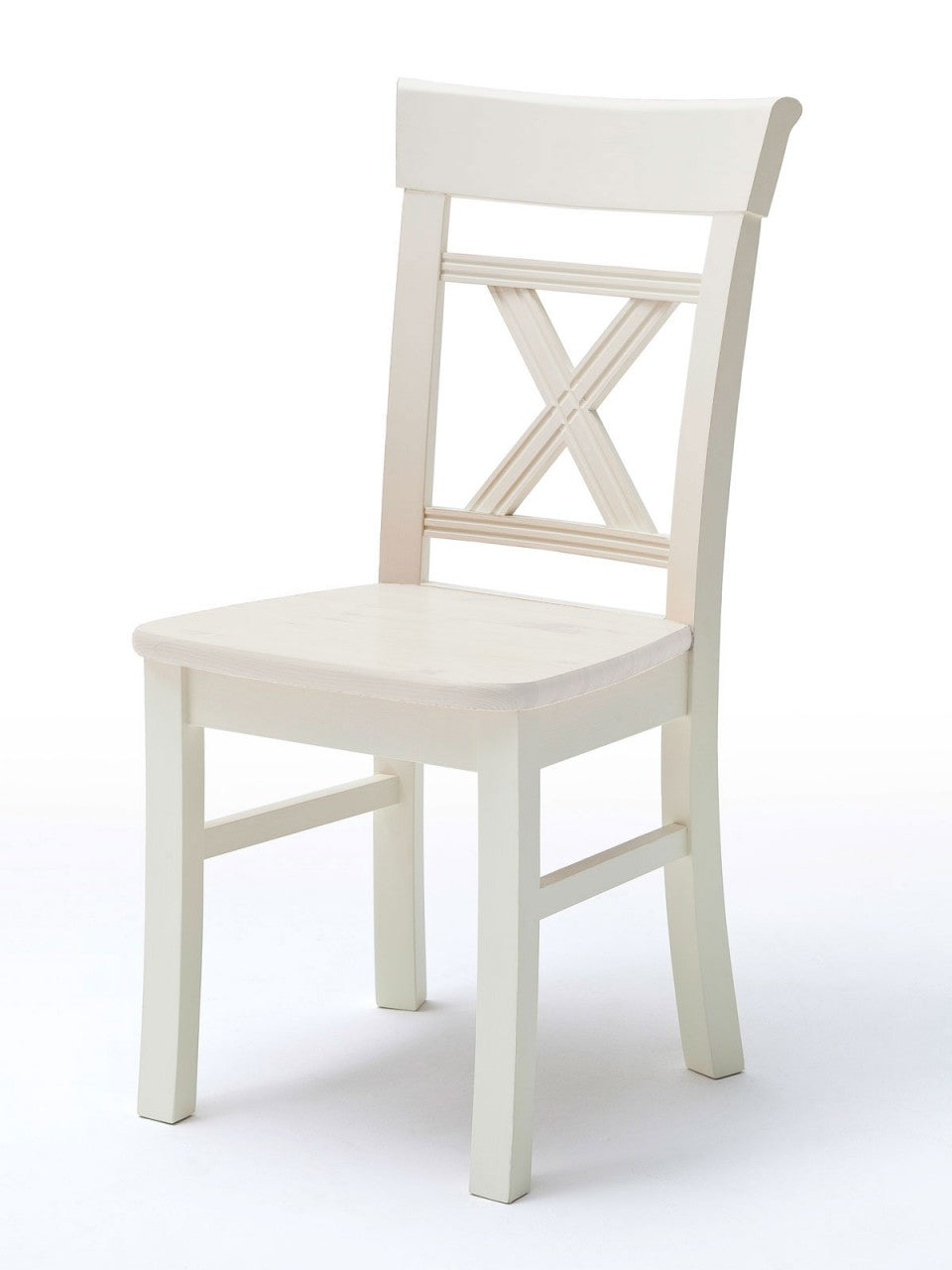Essgruppe Padua Truhenbank Esstisch Armlehner Esszimmer-Stühle massiv panna