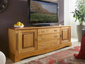 TV Lowboard Fernsehschrank Florenz 2 Türen 3 Schubladen Pinie Nordica massiv sierra