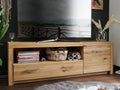 TV Lowboard Massivholz B170 H56cm Faro Wildeiche massiv