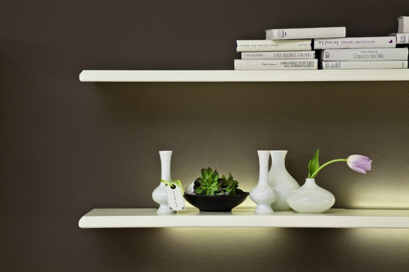 Wandbord Bücherregal Padua 125 cm breit panna Pinie Nordica massiv