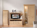 Wohnzimmer-Schrank-Set Vienna - 4-teilig aus massiver Pinie B340 x H210cm
