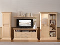 Wohnzimmer Schrank Set Wohnwand Vienna 4-teilig B 320 x H 156 cm Pinie massiv